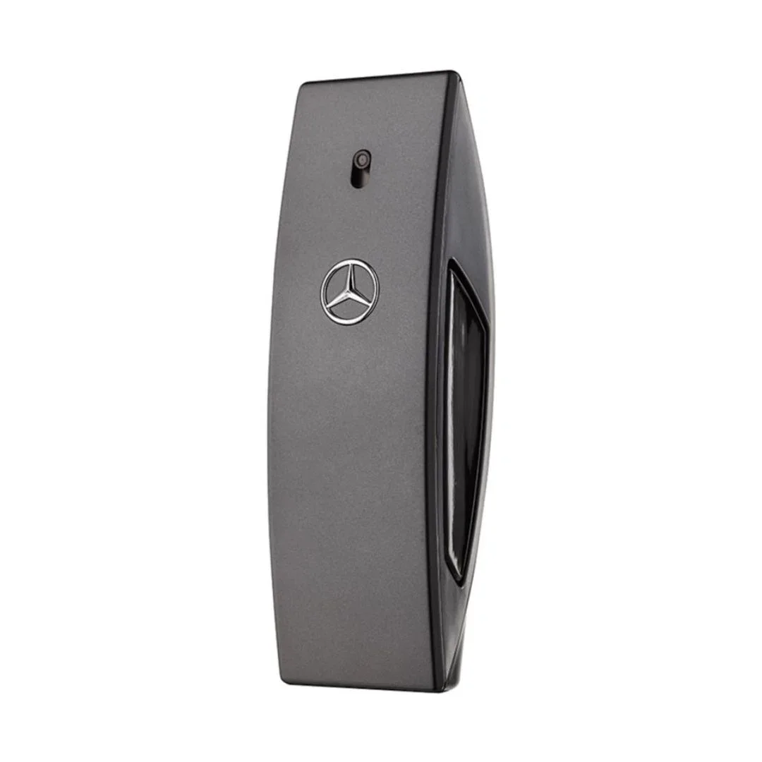 Mercedes-Benz Club Extreme Eau de Toilette bottle in matte anthracite grey with the silver star emblem — packshot